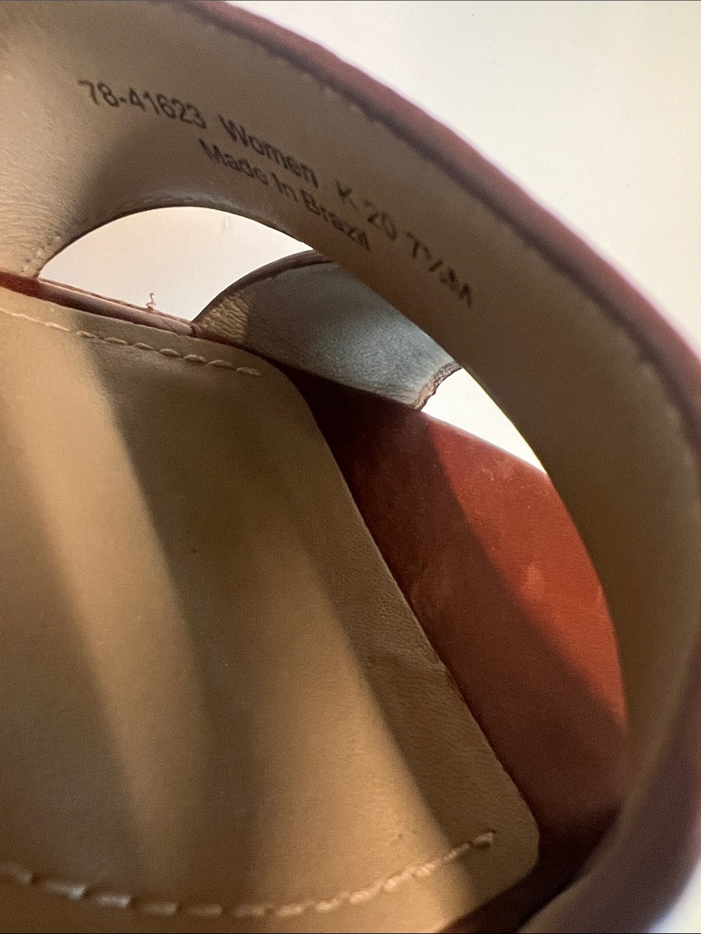 Johnston & Murphy Brown Leather Ankle-Strap Wedge Sandals - Picture 3 of 9